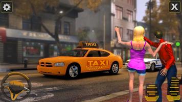 US Taxi Game 2023-Taxi Driver スクリーンショット 1