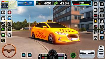 US Taxi Game 2023-Taxi Driver постер