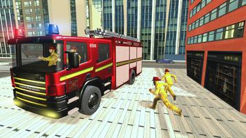 911 Fire Rescue Truck Driver S poster
