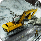 Snow Excavator Crane Simulator icon
