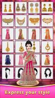 Indian Wedding Salon : Bridal Doll Maker imagem de tela 1