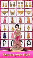 Indian Wedding Salon : Bridal Doll Maker capture d'écran 1