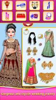 Indian Wedding Salon : Bridal Doll Maker capture d'écran 3