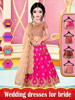Royal Indian Wedding Beauty Salon DressUp & MakeUp imagem de tela 2