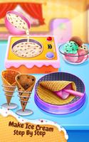 Ice Cream - Summer Frozen Food Affiche