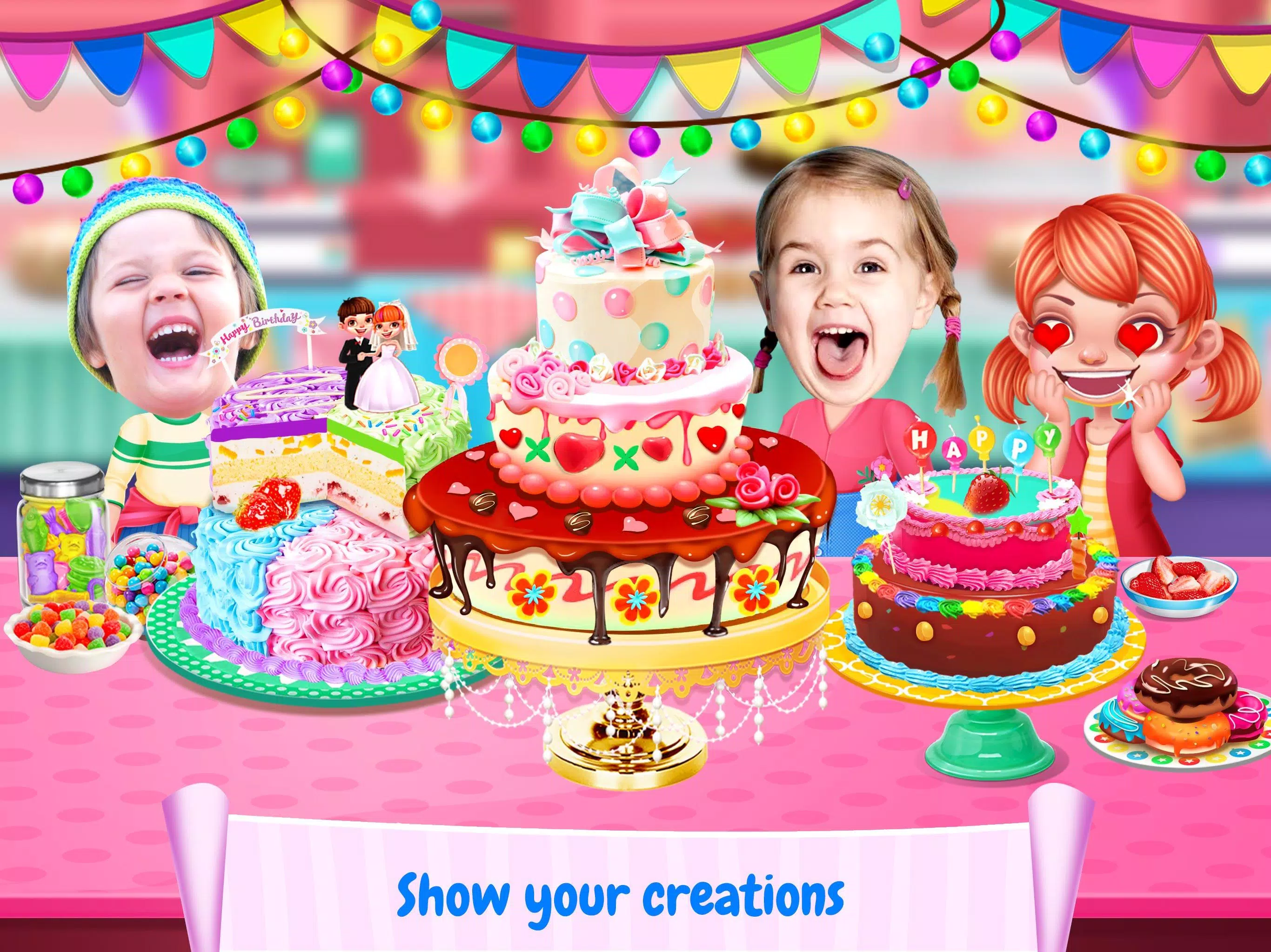 Baby Aadhya Birthday Cake Maker Cooking Game::Appstore for Android