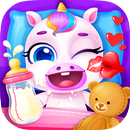 Baby Unicorn Pet Pony Care & Dress Up APK