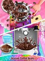 Coffee Maker - Trendy Glitter Coffee plakat