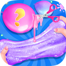 Fluffy Glitter Slime With Balloons - Fun Games APK
