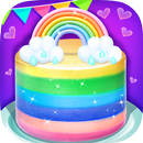 Rainbow Pastel Cake - Family Party & Birthday Cake APK