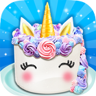 Unicorn Food - Sweet Rainbow Cake Desserts Bakery ไอคอน