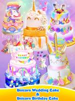 Unicorn Food - Sweet Rainbow Cake Desserts Bakery captura de pantalla 1