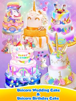 Unicorn Food - Sweet Rainbow Cake Desserts Bakery