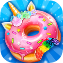 Unicorn Rainbow Donut - Sweet Desserts Bakery Chef APK