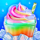 Unicorn Ice Cream Milkshake - Super Ice Drink أيقونة