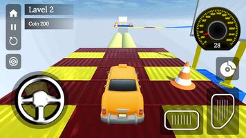 Crazy Car Stunts - Impossible  captura de pantalla 1