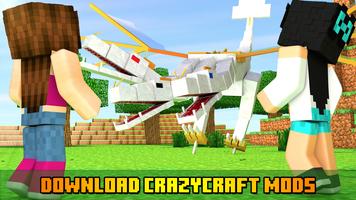 CrazyCraft Mods - Addons and Modpack plakat
