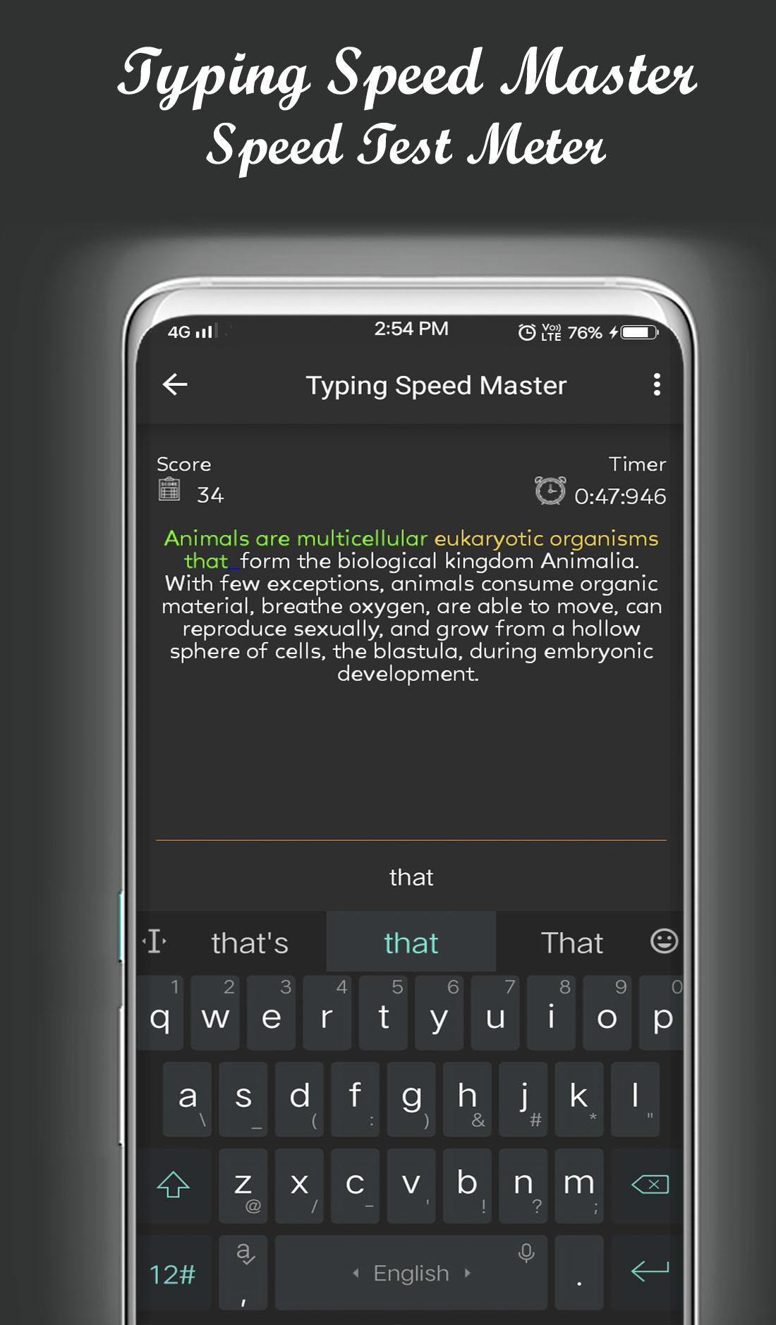 Typing Speed Test Master APK for Android Download