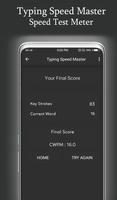 Typing Speed Test Master تصوير الشاشة 2