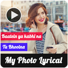 Lyrical Video Status Maker With Music أيقونة