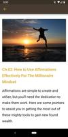 Millionaire Affirmations ảnh chụp màn hình 2