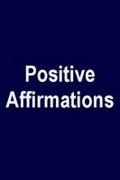 Power of Positive Affirmations पोस्टर