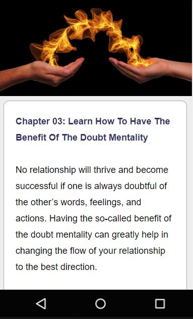 Relationship doubts advice