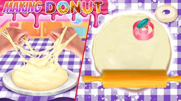 Sweet Donut Cake Maker Girls पोस्टर