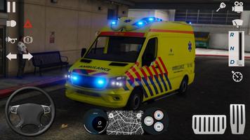 برنامه‌نما Ambulance simulator car games عکس از صفحه