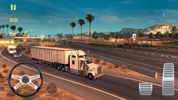 TRUCK SIMULATOR USA 2022 SIM capture d'écran 2