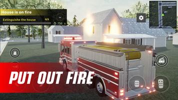 Fire Truck Driving Games 2022 截图 2