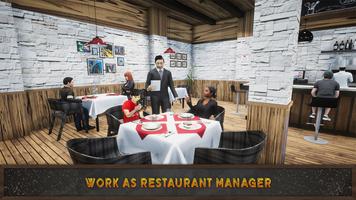 Cafe Restaurant Sim Jogos Comi imagem de tela 1