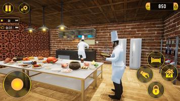 برنامه‌نما رستوران کافه Sim Food Games عکس از صفحه