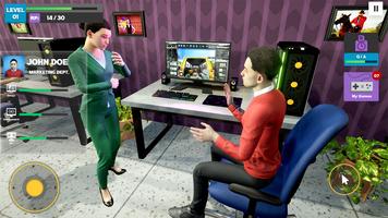 Game Dev Story 3D Simulator Affiche