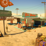 Gas Station Junkyard Sim 3D icon