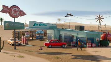 Station de gaz Junkyard Sim 3D Affiche