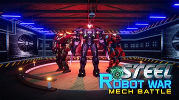 Armored Robots Fighting War poster