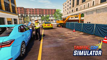 Traffic Cop Simulator Polizei Plakat
