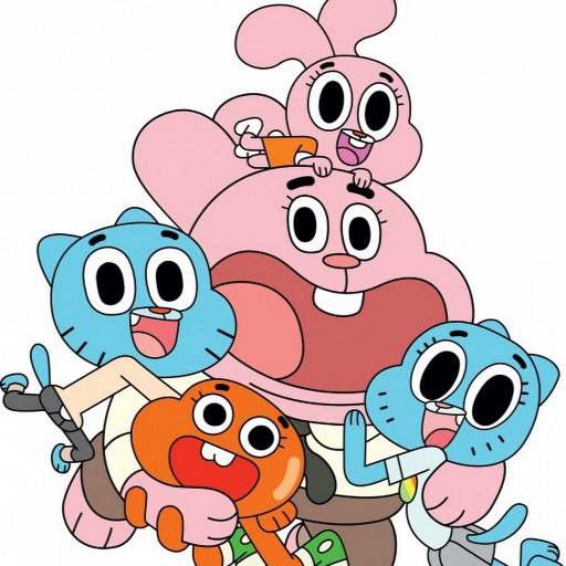 How to draw Gumball and Darwin