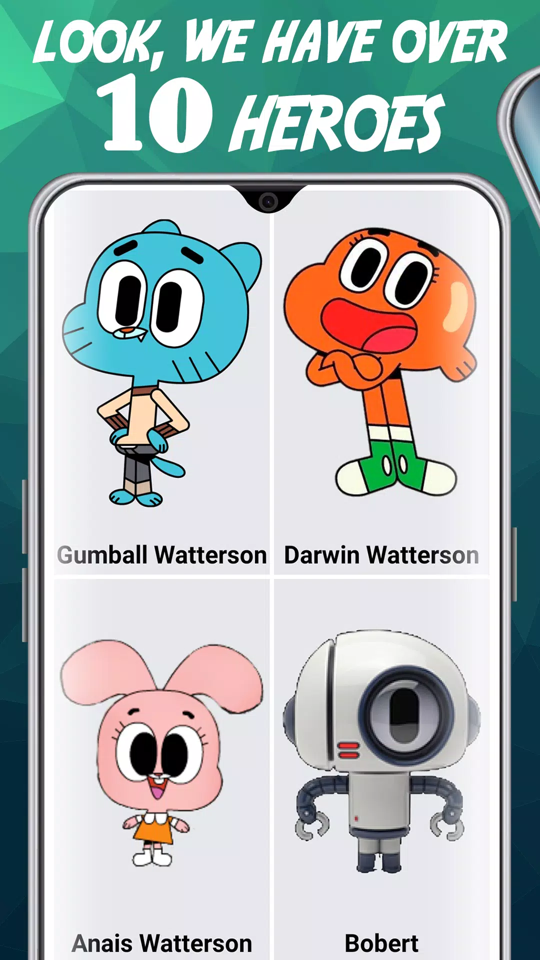 Desenhos de Gumball - Como desenhar Gumball passo a passo