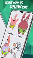 How to draw Sponge and Patrick screenshot 2