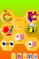 Kids Puzzles, Memo, Coloring poster