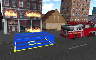 Firefighter Fire Rescue 3D پوسٹر