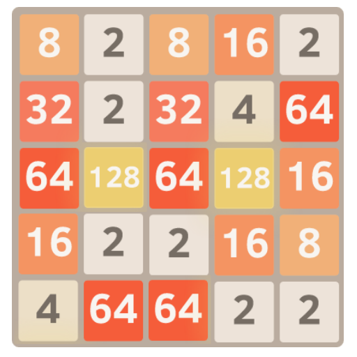 2048 Гиперпространственную 5x5