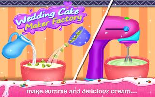 Wedding Cake Maker Factory capture d'écran 1