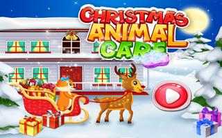 پوستر Christmas Animal Care