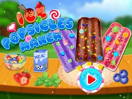 Ice Popsicles Maker الملصق