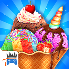 Rainbow Ice Cream Party-icoon