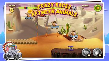 Crazy Races Between Animals تصوير الشاشة 2