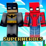 Superhelden in Minecraft Zeichen